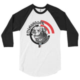 3/4 sleeve raglan shirt