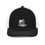 B&W Ghost Mesh Snapback