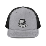 B&W Ghost Mesh Snapback